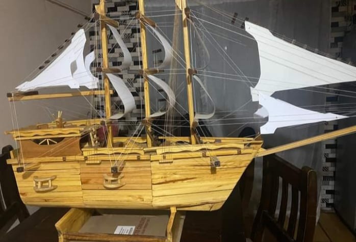 Barco de Madera Artesanal